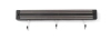 Listwa magnetyczna z haczykami 340 mm, czarna | HENDI, 820209