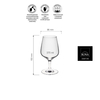 Kieliszek/pokal do wody, 370 ml | RONA, Martina