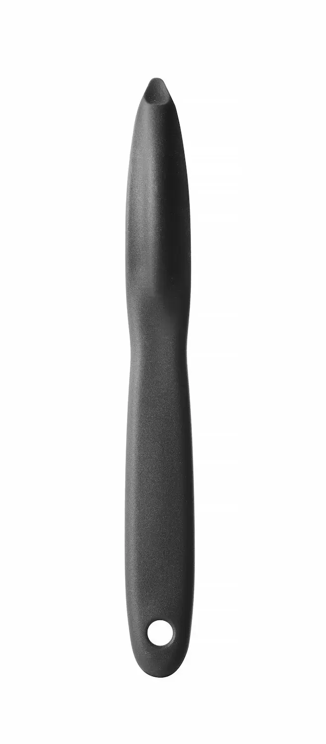 Obieraczka uniwersalna z ząbkowanym ostrzem, 175 mm, czarna | HENDI, 841471