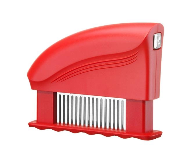 Maszynka do zmiękczania mięsa, 51 ostrzy, 42x150x118 mm, czerwony | HENDI, Profi Line