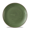 Talerz płytki Ø260 mm, zielony | CHURCHILL, Stonecast Sorrel Green