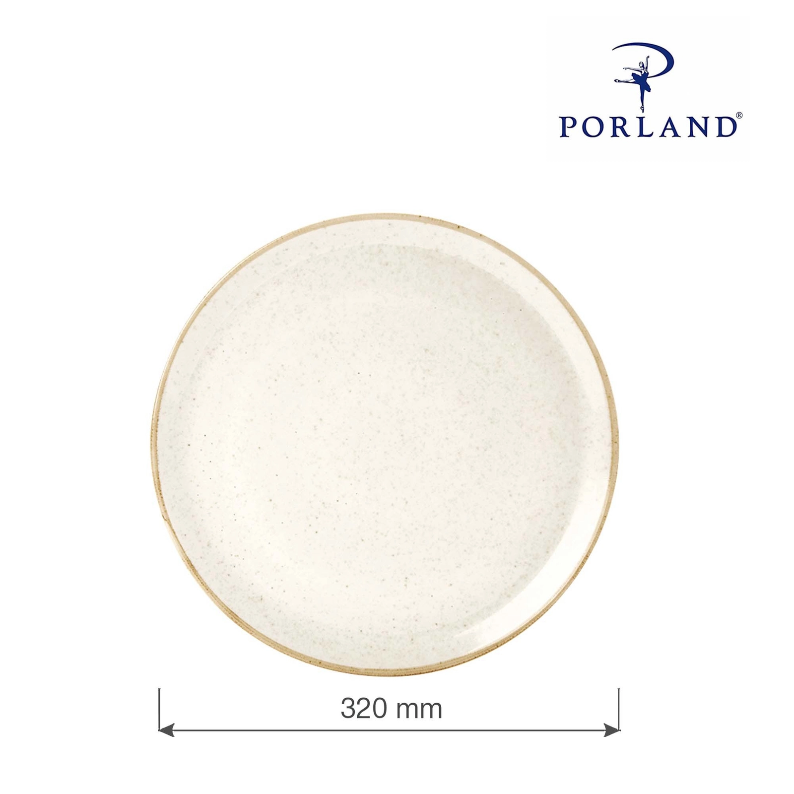 Talerz do pizzy, Ø320 mm | PORLAND, Seasons Sand