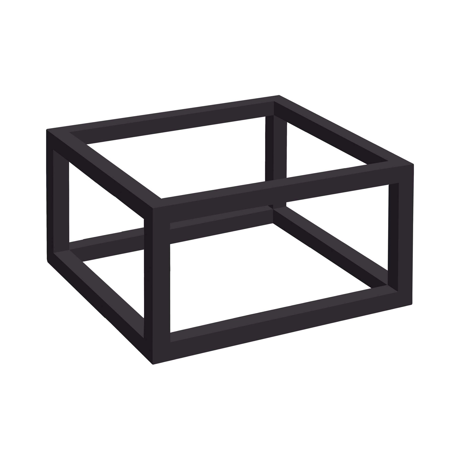 Podstawa pod tace GN 1/1, 530×325×160 mm | FINE DINE, Madeira Black