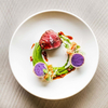 Talerz bez rantu, Ø300 mm | FINE DINE, Crema