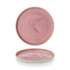 Talerz z wysokim rantem Petal Pink, Ø210 mm | CHURCHILL, Stonecast Petal Pink