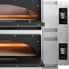 Piec do pizzy, 2×6×Ø36 cm, 18 kW, 400 V, 1370×850×750 mm | GGF, F-Digital Line