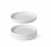 Talerz z porcelany z wysokim rantem, biały, ø240 mm | HENDI, Oslo