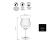Kieliszek do wina burgund, 610 ml | RONA, Invitation