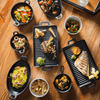 Brytfanna z melaminy czarna, 320×162×20 mm | FINE DINE, Little Chef