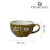 Filiżanka, 227 ml | CHURCHILL, Stonecast Plume Green