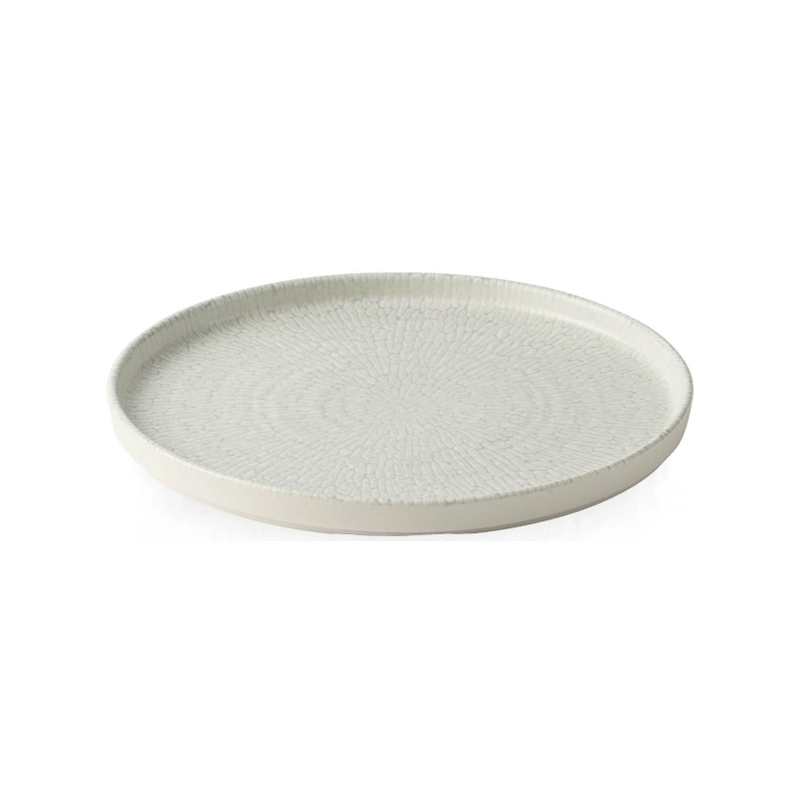 Talerz płytki z rantem Ø260 mm, szary | CHURCHILL, Delta Grey