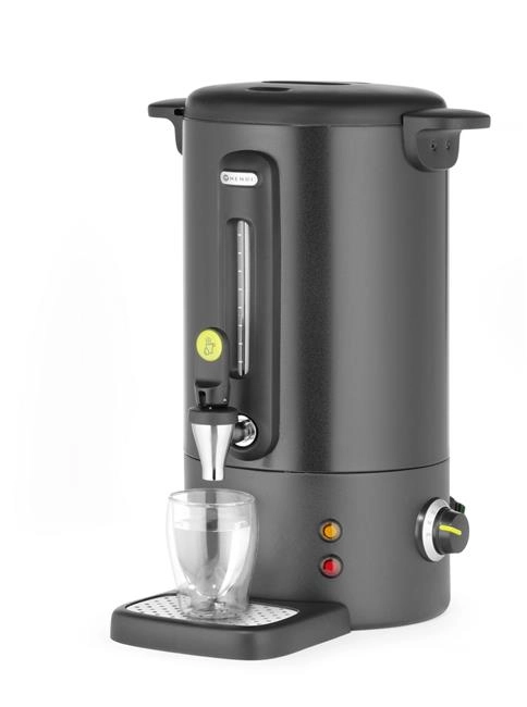 Warnik do wody 9 l, czarny, 0,95 kW, 307x330x450 mm | HENDI, 211458