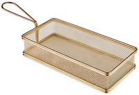 Kosz do serwowania przekąsek 215x105 mm ze stali nierdzewnej | APS, Snackholder