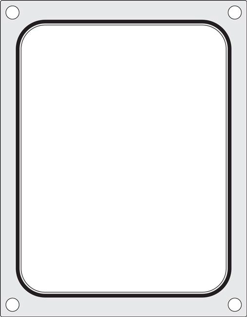 Matryca do zgrzewarki, pojemnik 227x178 mm | HENDI, 805572