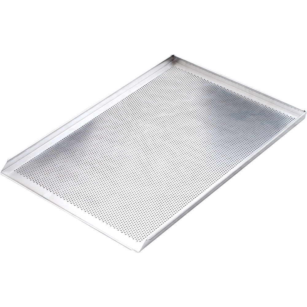 Blacha wypiekowa aluminiowa perforowana 3-rantowa 600x400x20 mm | STALGAST, 911201