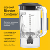 Dzbanek z poliwęglanu do blendera HBB908R, 1,25 l | HAMILTON BEACH COMMERCIAL, 6126-908R