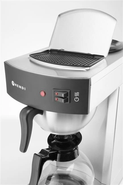 Zaparzacz przelewowy do kawy, 1,8 l, 2,1 kW, 220x383x465 mm | HENDI, Kitchen Line