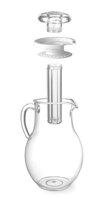 Dzbanek z wkładem na lód, 3 l, ⌀170x285 mm | HENDI, 425121
