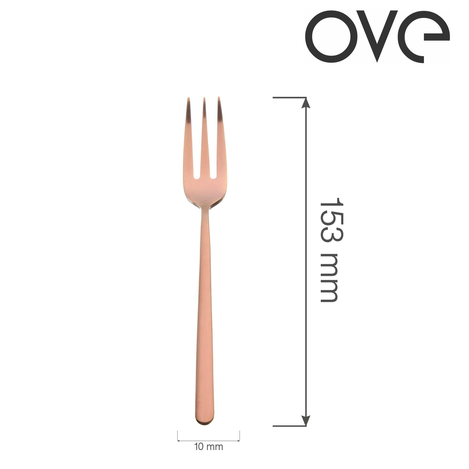 Widelczyk do ciasta, 153 mm | OVE, Amarone Bronze