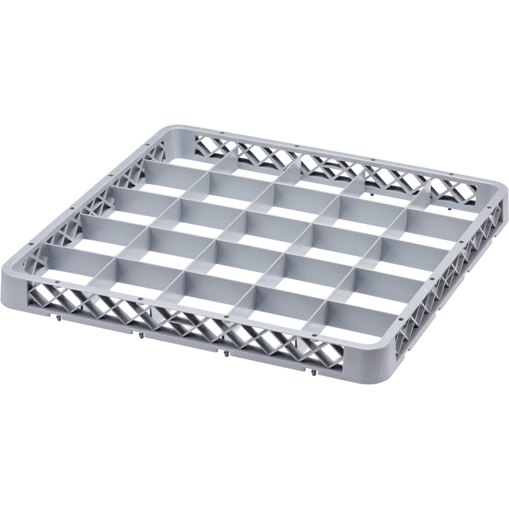 Kosz do zmywarki na 25 elementów (5x5) bez nadstawy, 500×500×104 mm | STALGAST, 812500