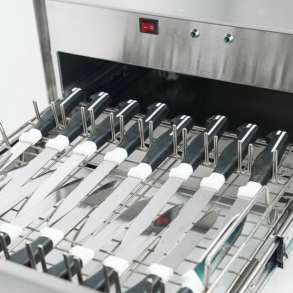 Naświetlacz UV szufladowy do jaj i noży, 0.077 kW, 230 V, 425x430x280 mm | STALGAST, 690552