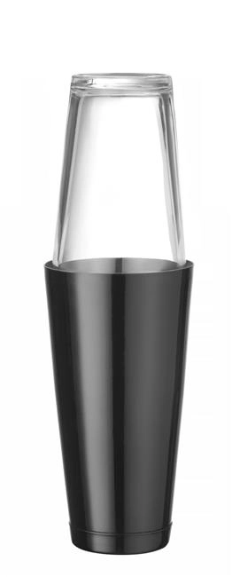 Shaker bostoński, czarny, 0,8 l | BARUP, 596678