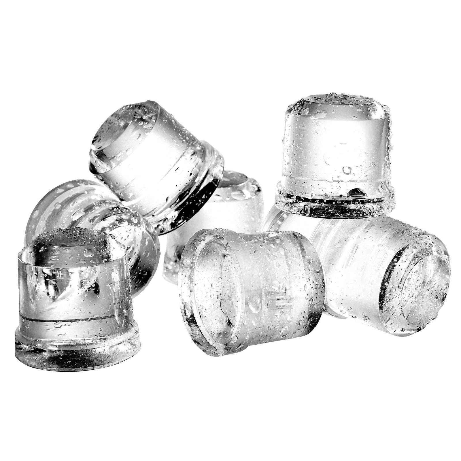 Kostkarka chłodzona powietrzem, 62 kg/24 h, pojemność 30 kg, 515×645×840 mm | BARMATIC, ICE