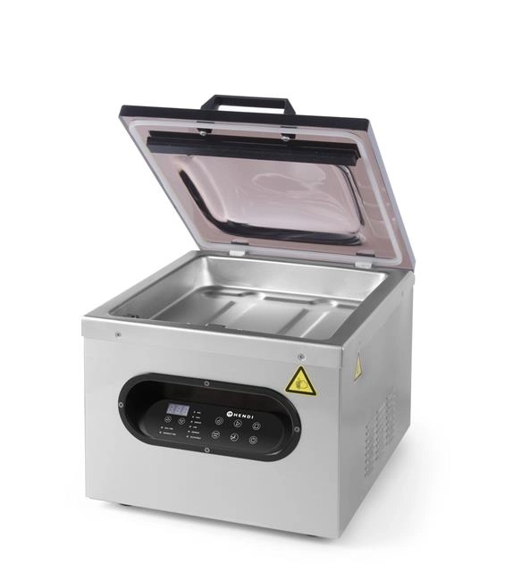 Pakowarka próżniowa – komorowa, 230 V, 0,63 kW, 360x490x365 mm | HENDI, Kitchen Line