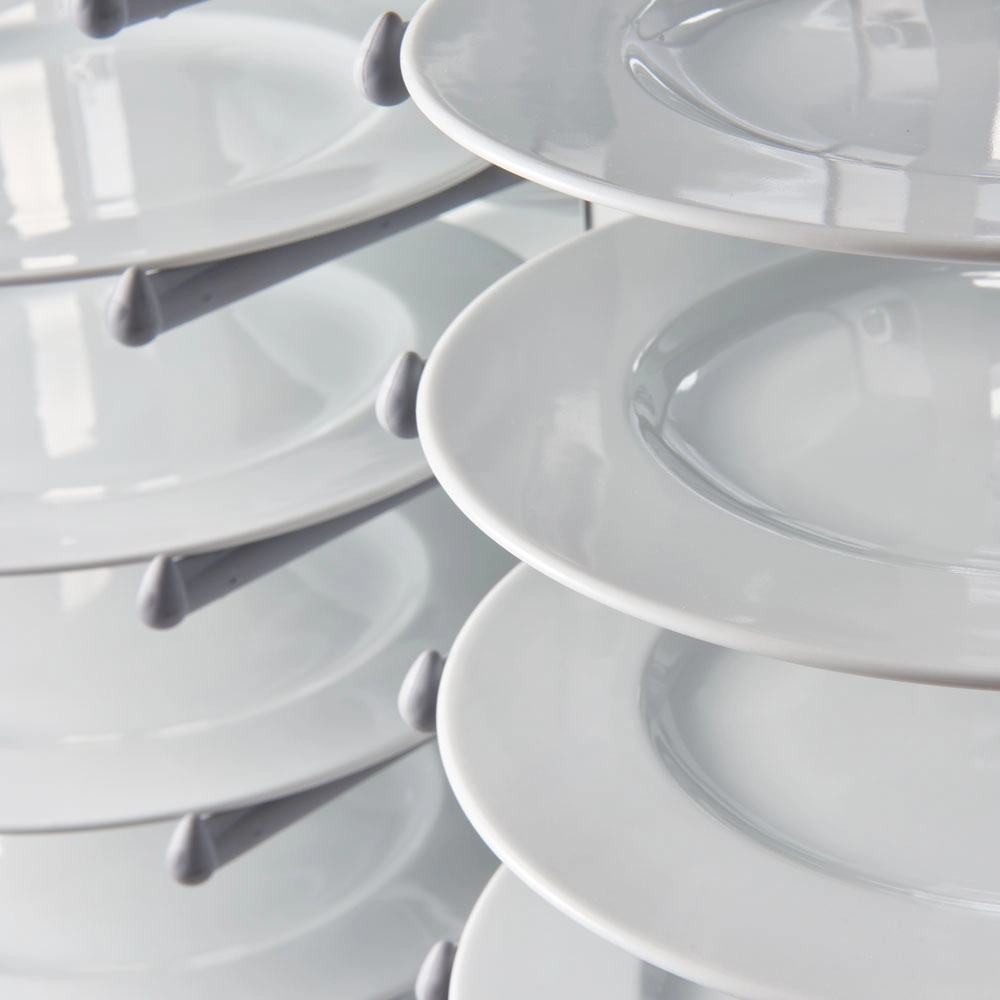 Wózek transportowy do talerzy, 80 szt., Ø 160–320 mm, 720x720x1820 mm | STALGAST, 664001