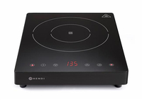 Kuchenka indukcyjna, 2 kW, 230 V, 297×411×57 mm | HENDI, Kitchen Line