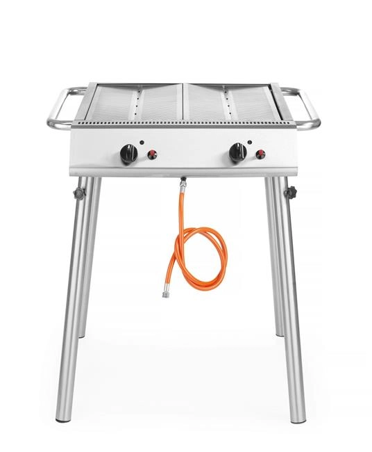 Grill gazowy Xantos 9,5 kW, 770x710x870 mm | HENDI, 148624