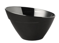 Misa z melaminy Ø245 mm, 2,5 l, czarna | APS, Balance