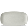 Talerz podłużny, 360×190 mm, szary | CHURCHILL, Delta Grey