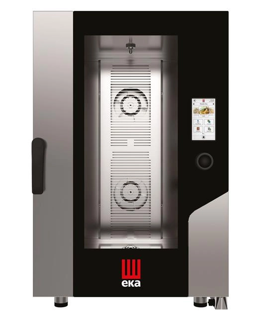 Piec konwekcyjno-parowy 11×GN 1/1, elektryczny 400V/19 kW, 730×849×1130 mm | TECNOEKA, Millennial Touch Screen