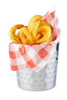Pojemnik na przekąski, okrągły, Ø85 mm, ze stali nierdzewnej | APS, Snack Holder