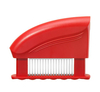 Maszynka do zmiękczania mięsa, 51 ostrzy, 42x150x118 mm, czerwony | HENDI, Profi Line