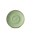 Spodek do cappuccino, Ø160 mm | CHURCHILL, Stonecast Sage Green