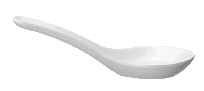 Łyżka przystawkowa z melaminy, 130x45 mm, biały | HENDI, 566534