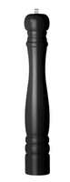 Młynek do pieprzu drewniany, czarny, ø65x415 mm | HENDI, 469545