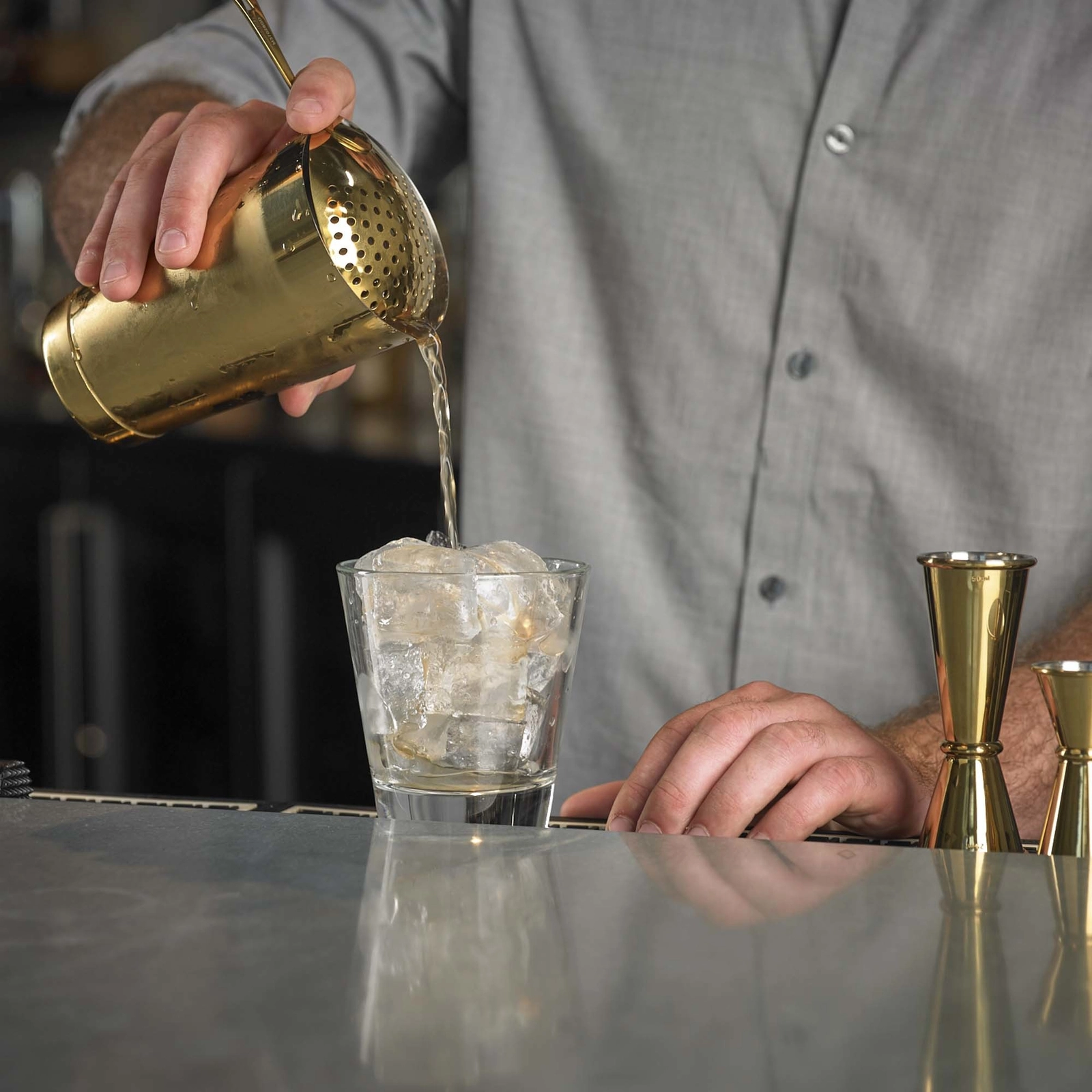 Sitko typu Julep, 165 mm, złote | BARFLY, M37028GD