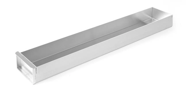 Blacha cukiernicza aluminiowa, zamykana, 580x100x50 mm | HENDI, 689851