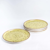 Talerz z wysokim rantem, Ø270 mm, zielony | FINE DINE, Olive