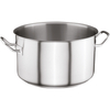 Garnek średni ze stali nierdzewnej bez pokrywki, o średnicy 240 mm, 6 l | STALGAST, Comfort