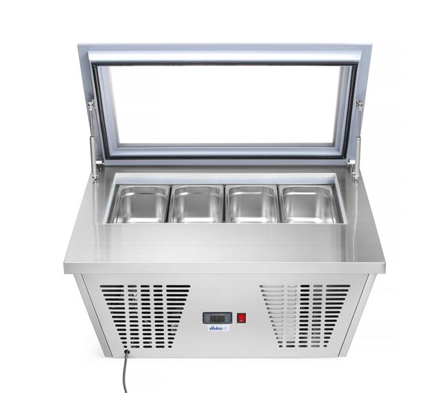 Witryna mroźnicza nastawna, 220-240V, 0,21 kW, 867x735x373 mm | ARKTIC, 233689