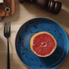 Talerz prostokątny, 300x150 mm, niebieski | FINE DINE, Iris