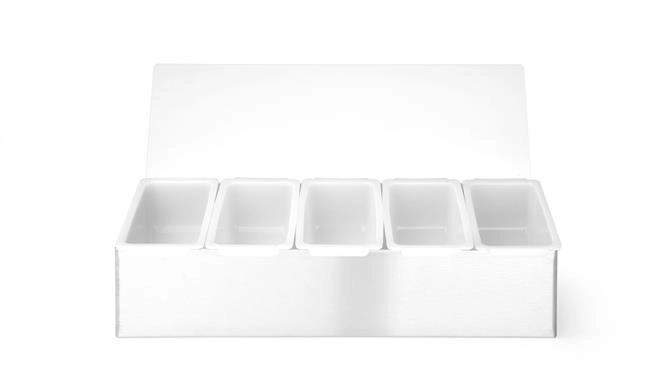 Pojemnik barmański na dodatki do drinków, 375x140x90 mm | BARUP, 552100