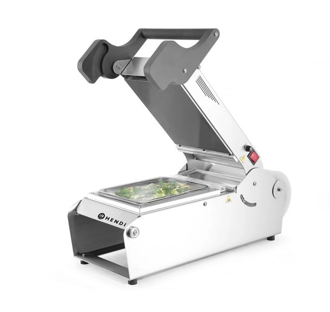 Zgrzewarka do tacek, 230 V, 0,7 kW, 247x637x258 mm | HENDI, 976722