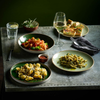 Miska coupe Ø250 mm, zielona | CHURCHILL, Stonecast Sorrel Green