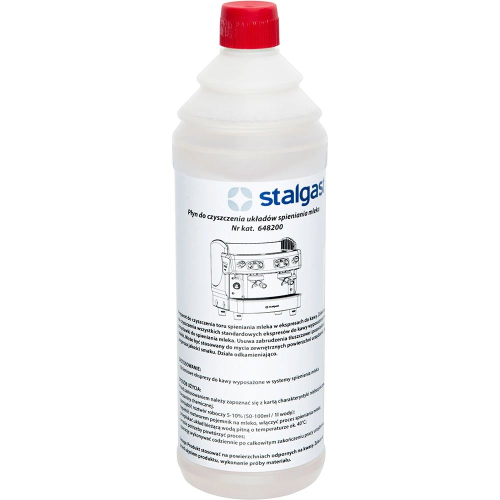 Płyn do czyszczenia układów spieniania mleka, 1 l | STALGAST, 648200