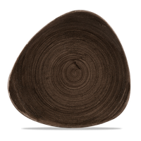 Talerz trójkątny, Ø229 mm | CHURCHILL, Stonecast Patina Iron Black
